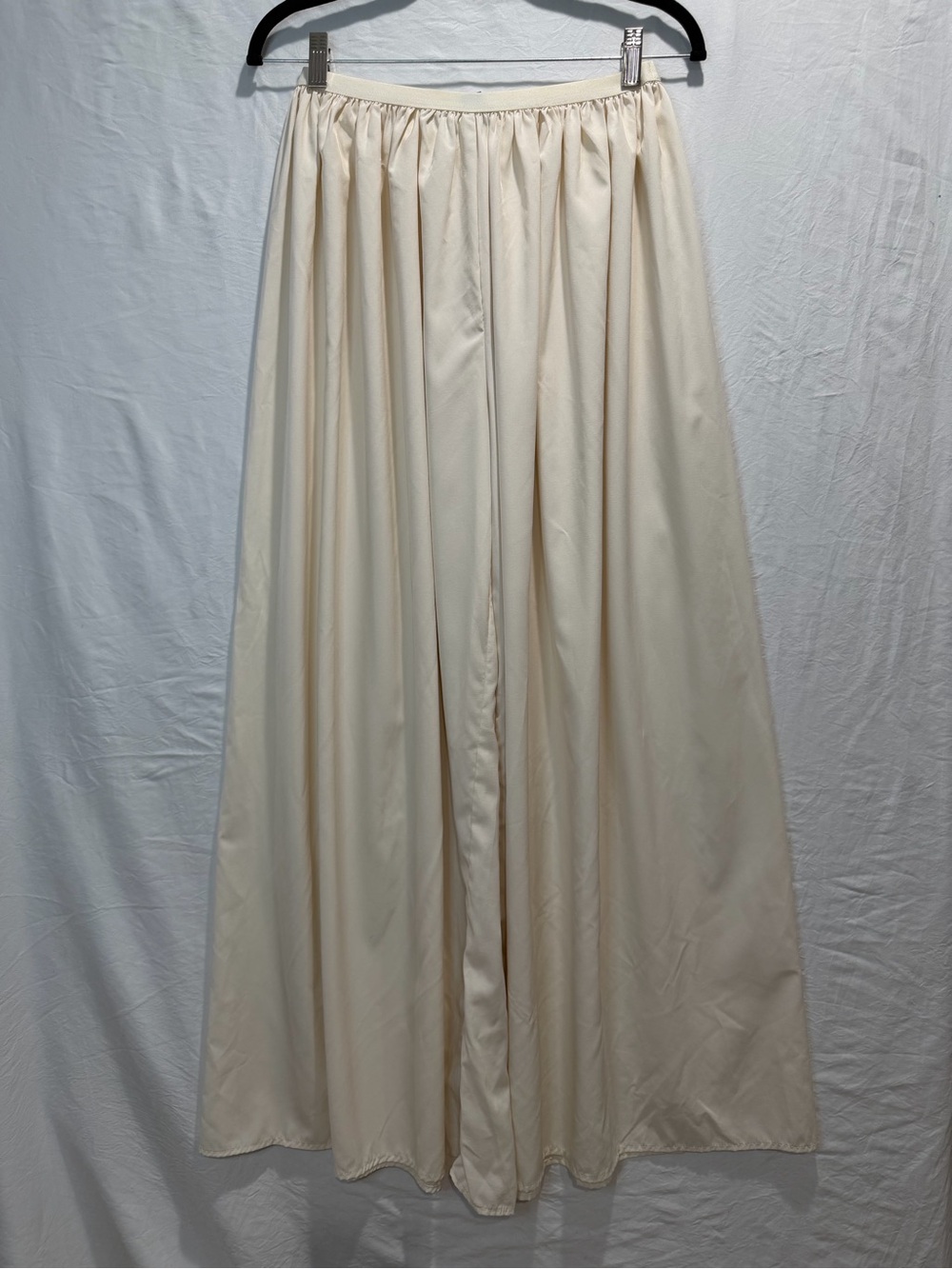 SHEIN Cream Wide leg pants